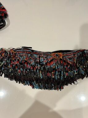 LSPACE BIKINI SET - Fringed Bandeau and matching bottom.